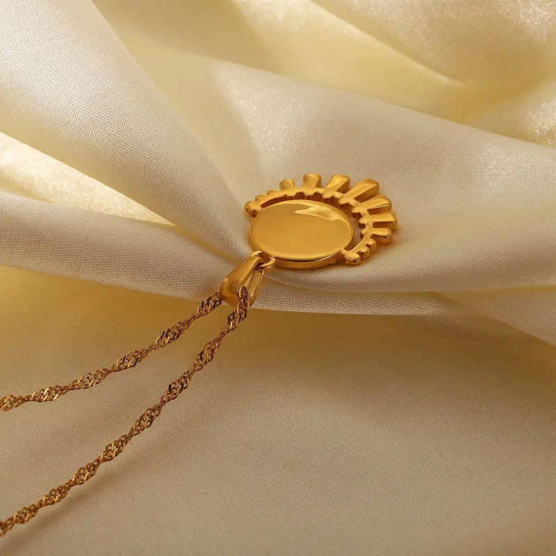 Collier œil soleil
