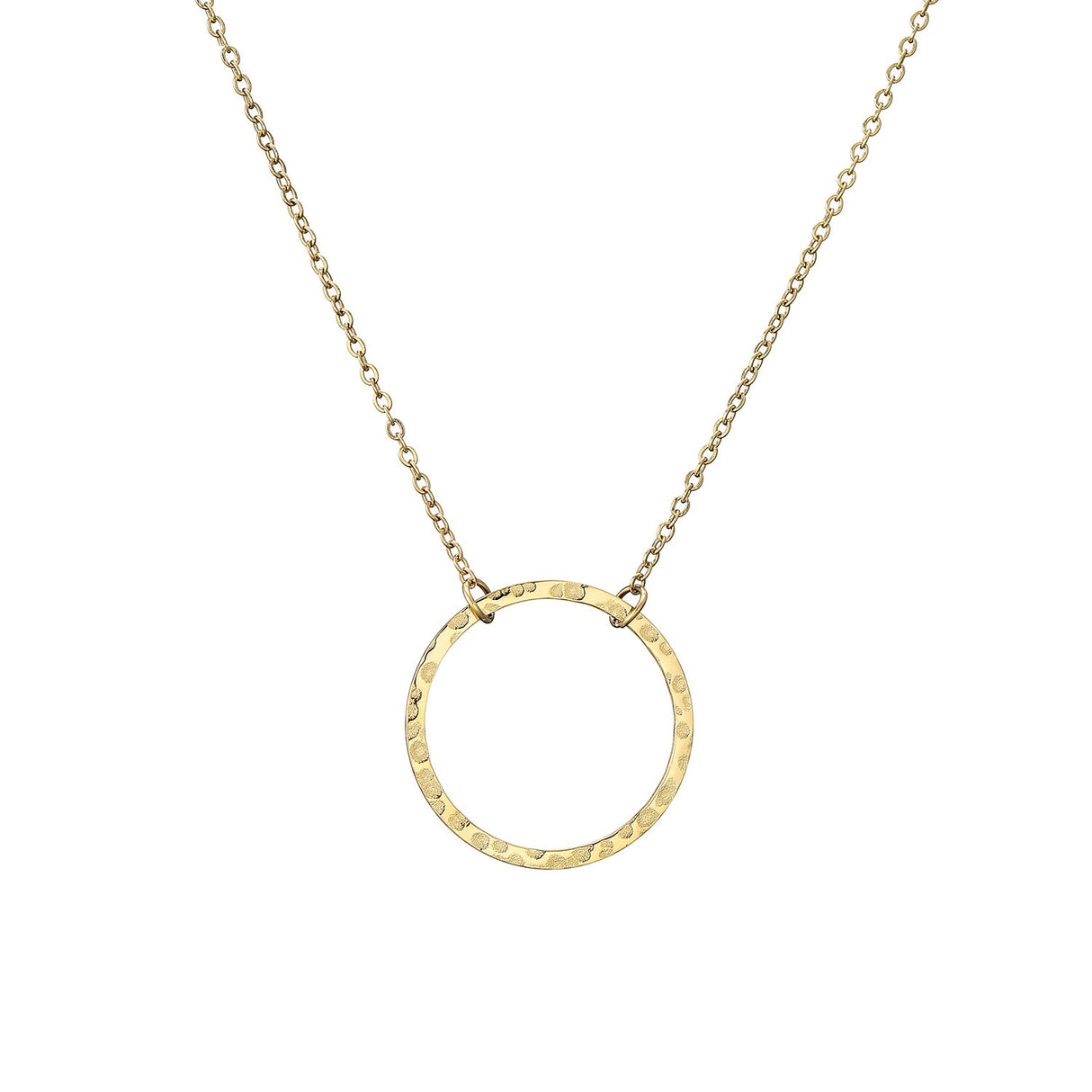 Collier rond anneau