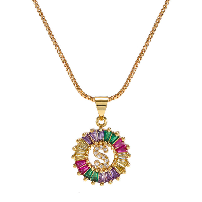 Pendentif pierre naturelle initiale