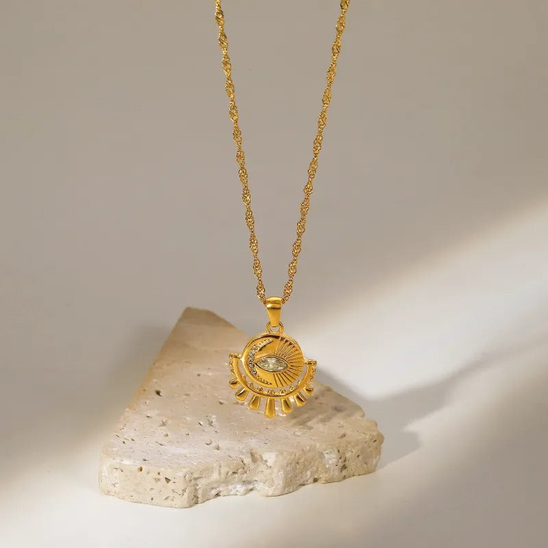 Collier Œil Soleil