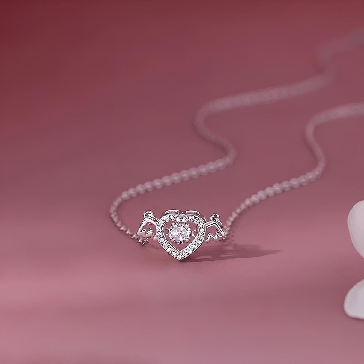 Pendentif ange pierre