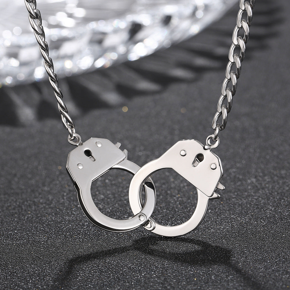 Collier menotte homme