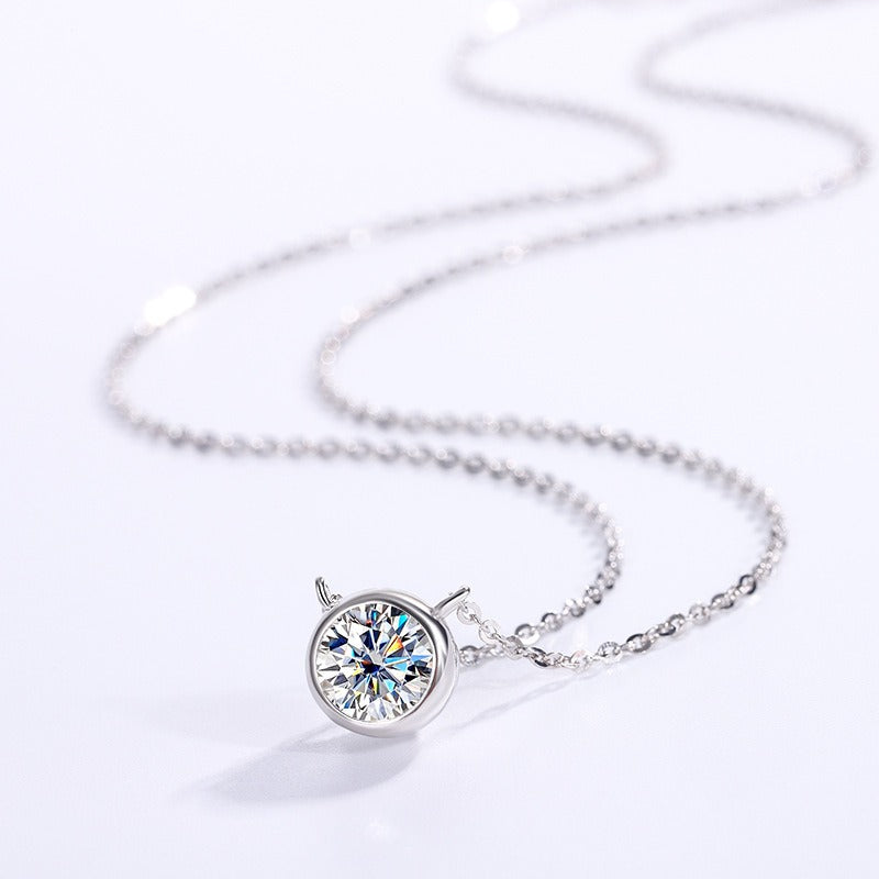 Collier pierre précieuse femme brillant