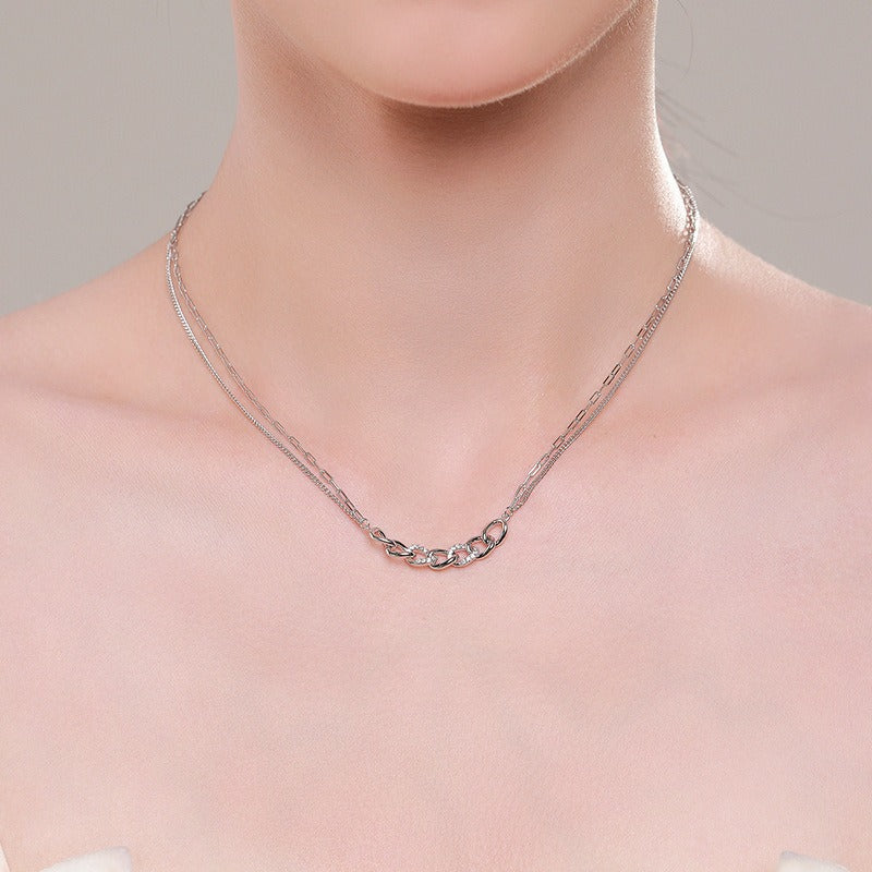 Collier Maille Chaîne en Argent élégant