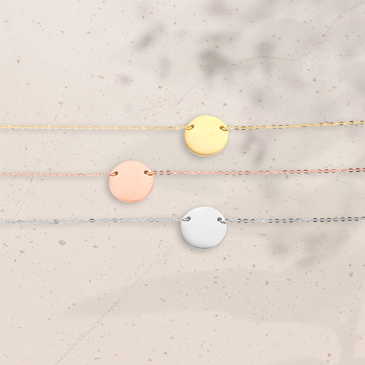 Pendentif rond femme