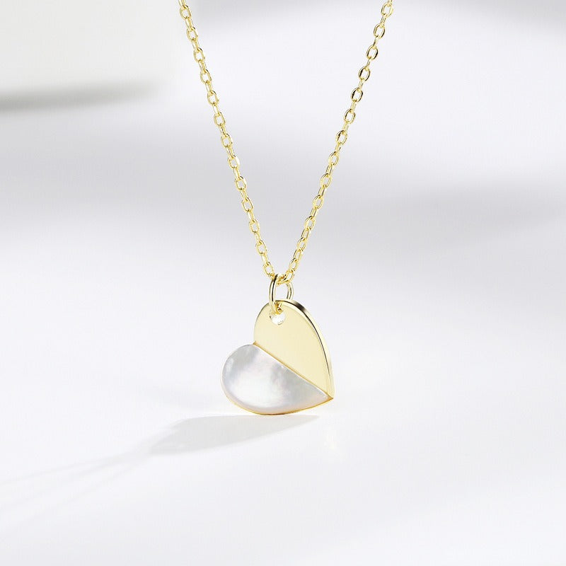 Pendentif cœur plié