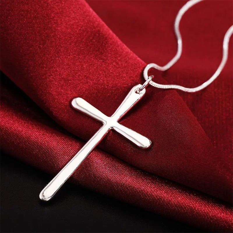 Pendentif Argent Religieux Croix Fantaisie avec Christ Jesus Pendentif Argent Religieux Croix Fantaisie avec Christ Jesus