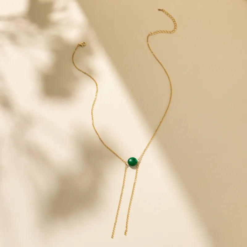 Collier pierre naturelle femme