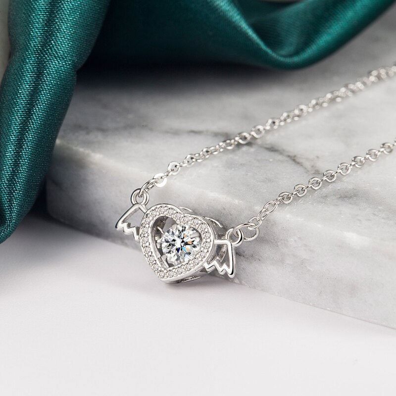 Pendentif ange pierre