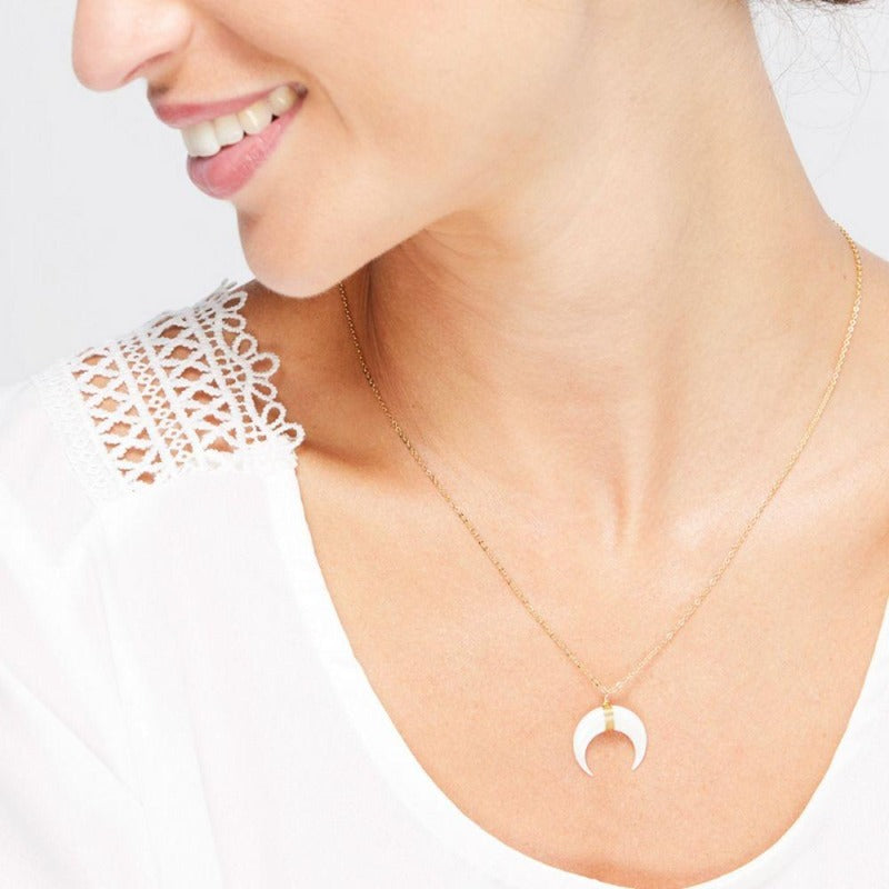 Collier Corne Lune