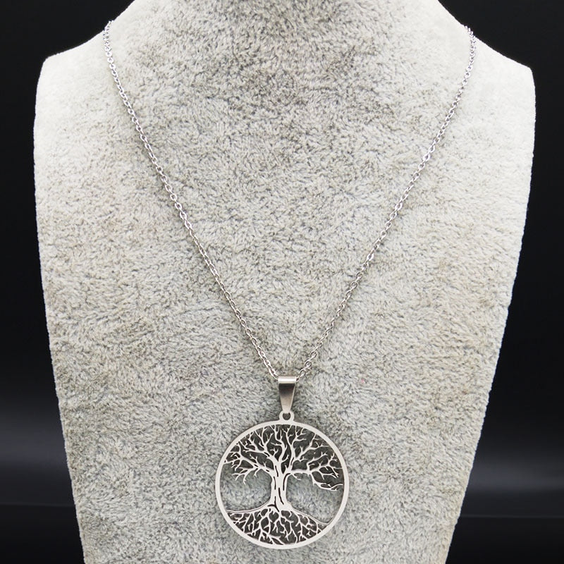 Pendentif arbre de vie homme