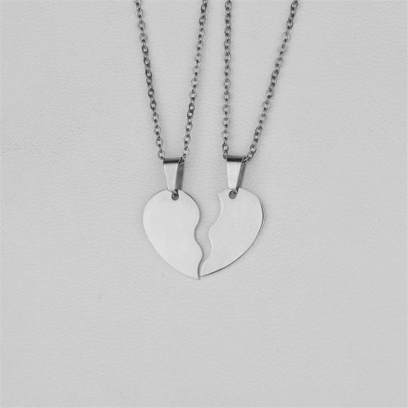 Collier Cœur Meilleures Amies