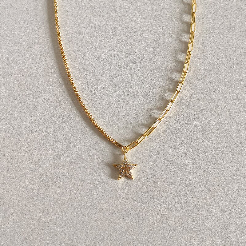 Pendentif Etoile en Or