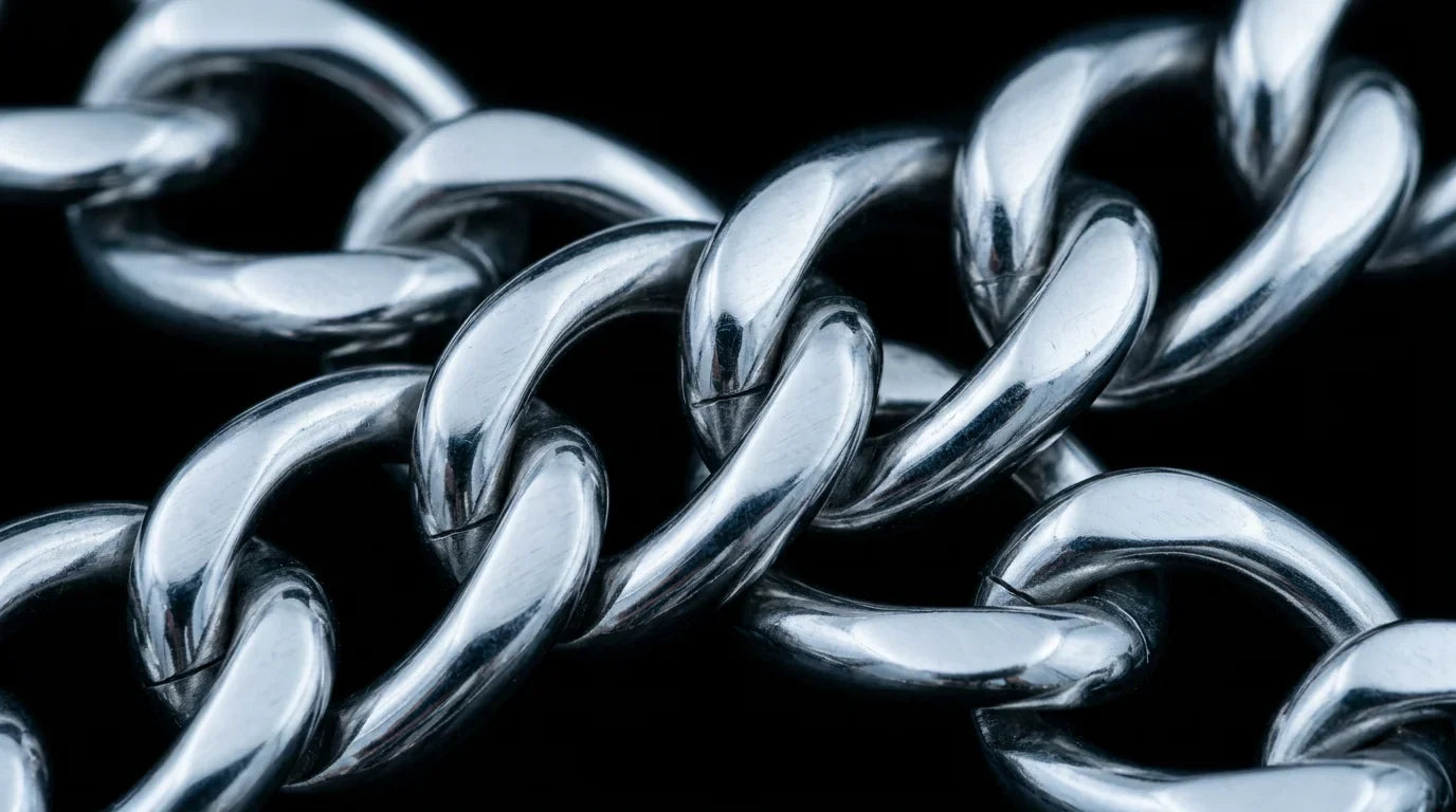 Collier acier inoxydable : pourquoi ce métal ne noircit pas Image