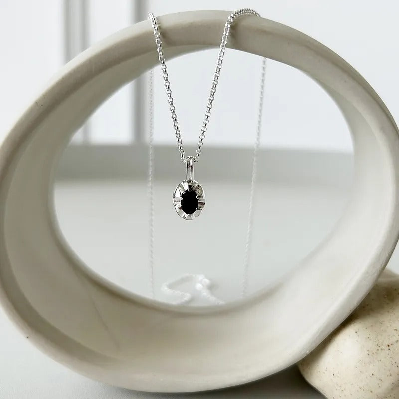 Pendentif pierre de lune doré