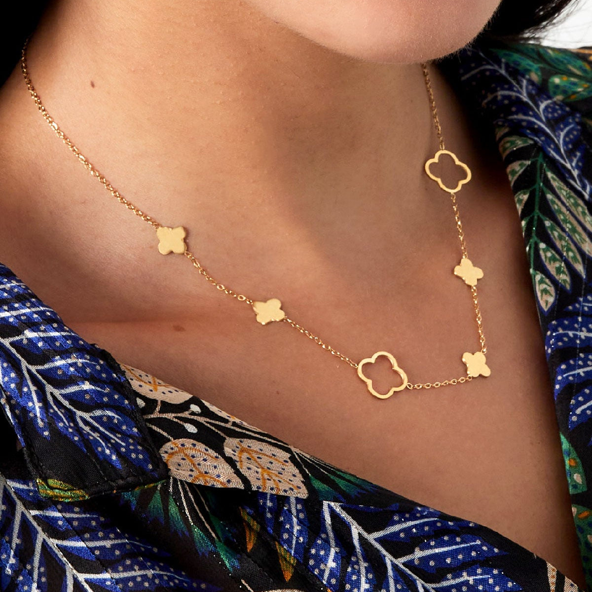 collier différents trèfles Image