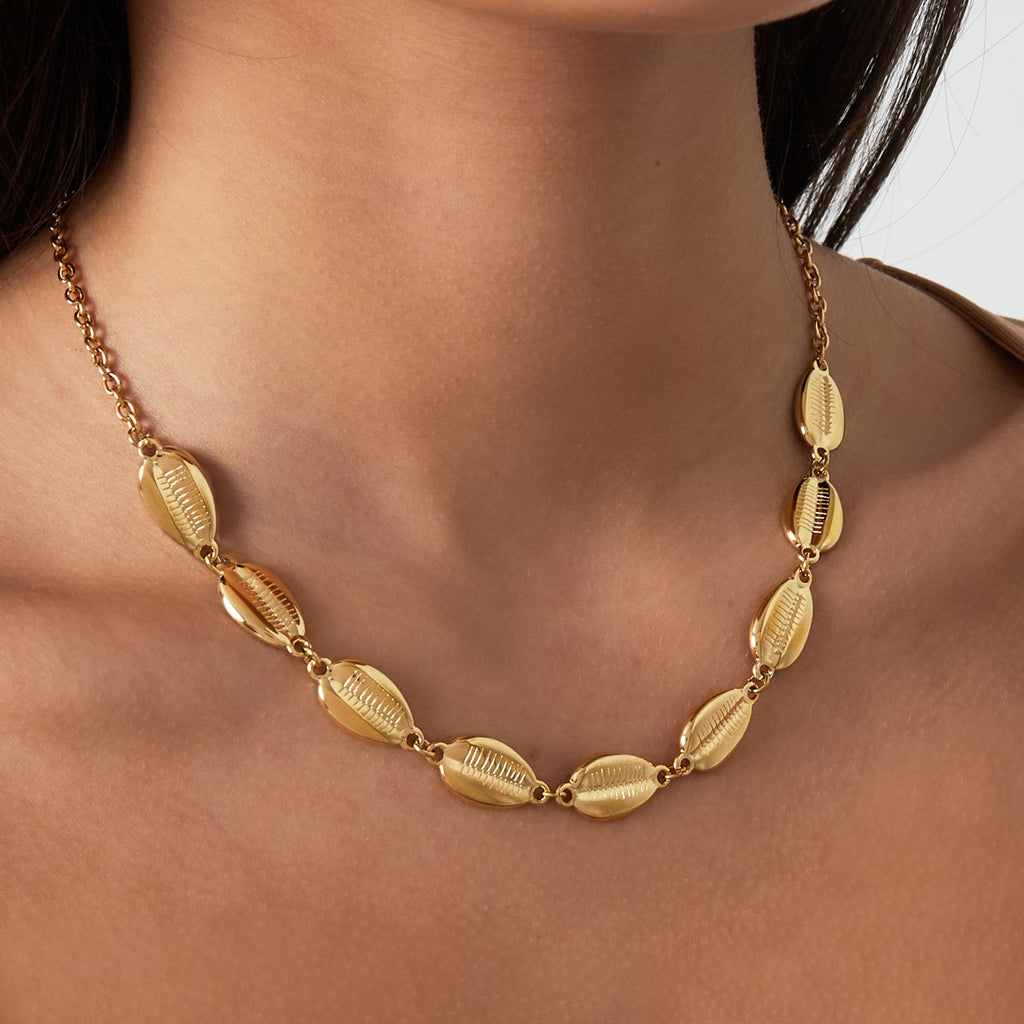 collier overdose coquillage
