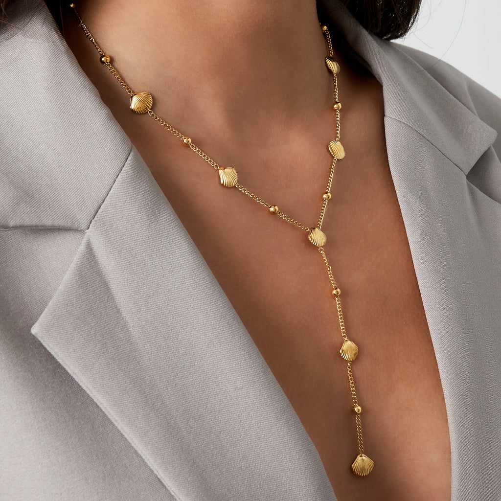 collier sérénade de coquillages