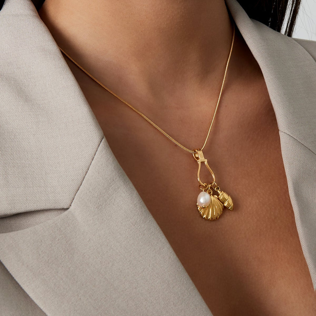 collier secrets de coquillages