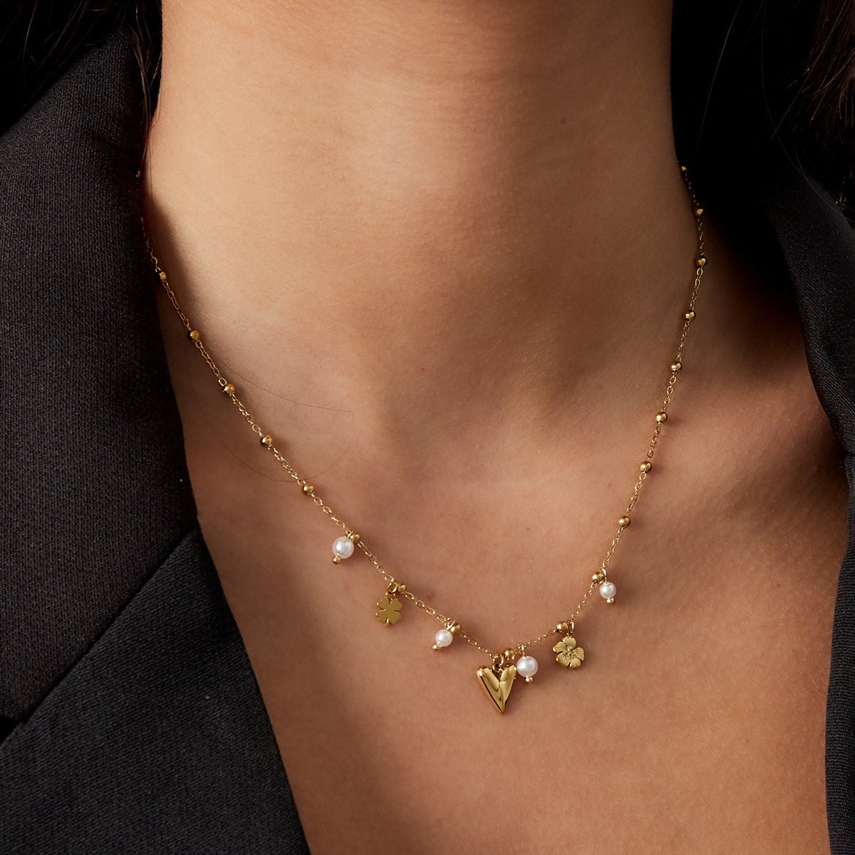 Collier pour fille porte-bonheur
