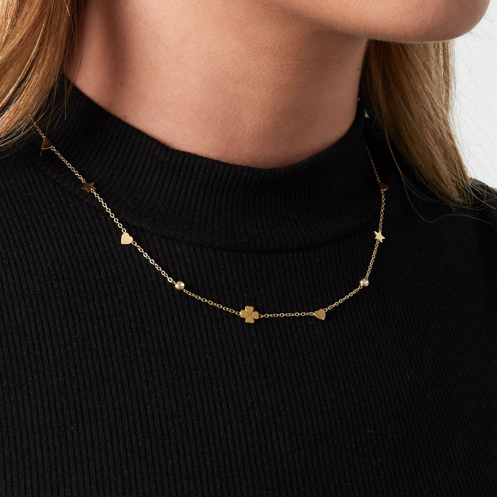 collier souhait étincelant