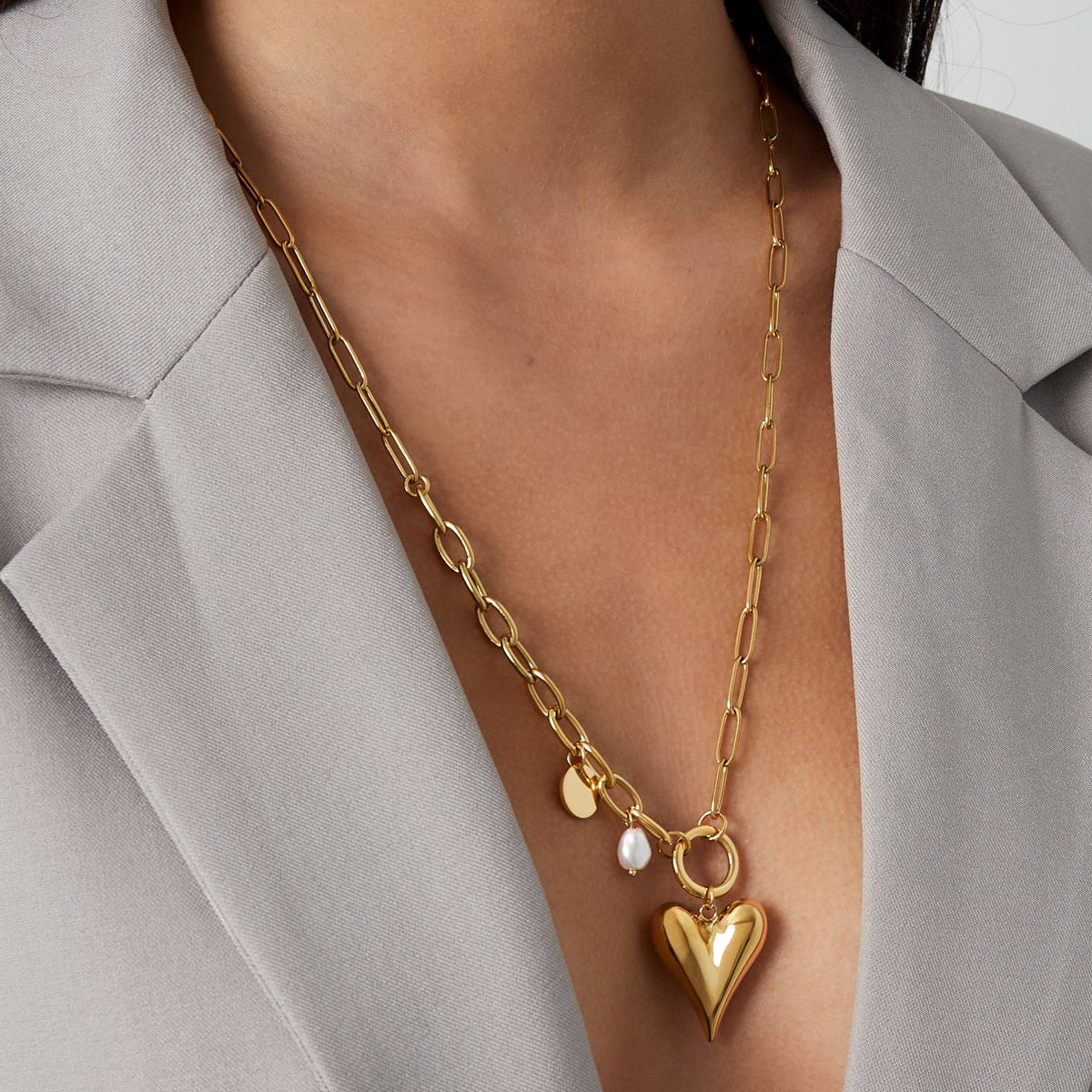 collier perle bébé