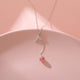 Collier Quartz Rose