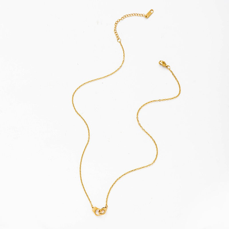 Collier menotte acier