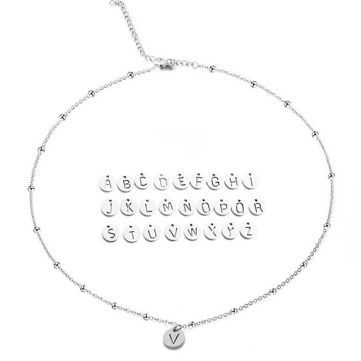 Collier initiale lettre