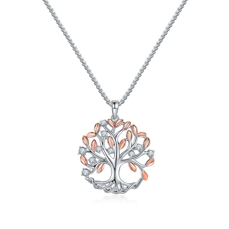 Collier arbre de vie Rose gold