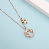 Pendentif patte de chat Rose Gold