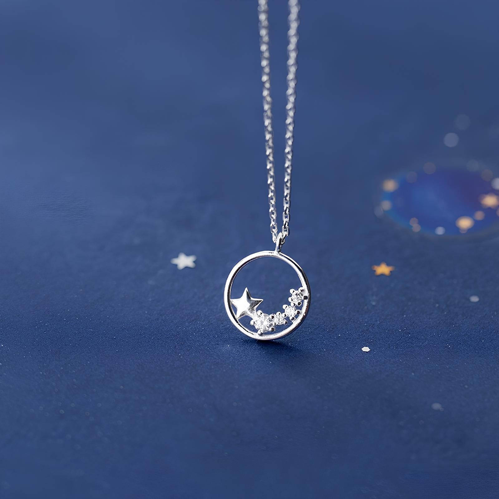 Collier étoile En Opale Naturelle & Cuivre – Pendentif Fait Main Pour Fille – Bijoux Unique