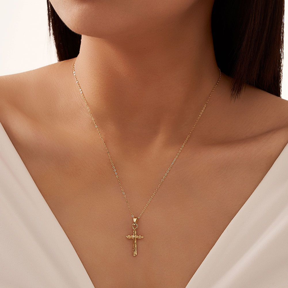 Collier Croix Femme en Argent 925