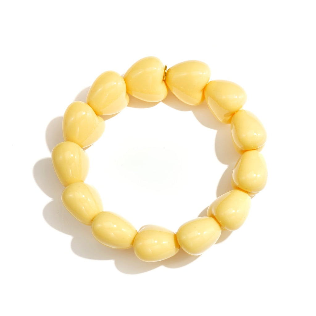 Bracelet petit cœur à 13 perles
