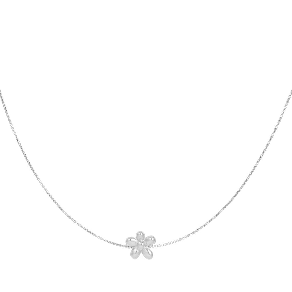 collier à fleurs gonflées