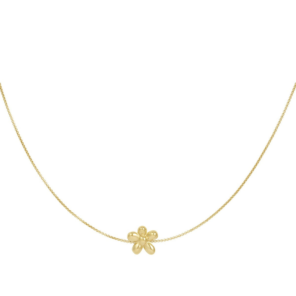 collier à fleurs gonflées