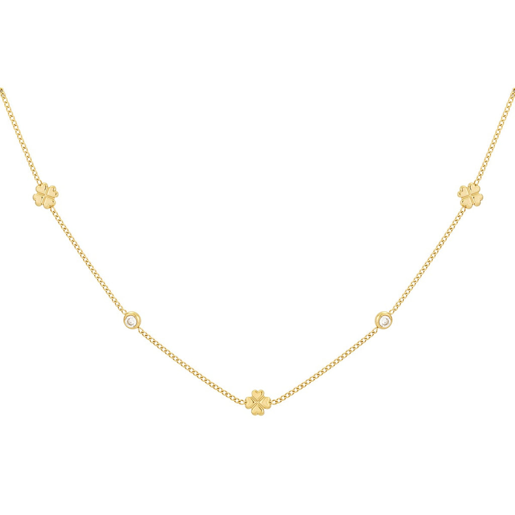 collier porte-bonheur étincelant