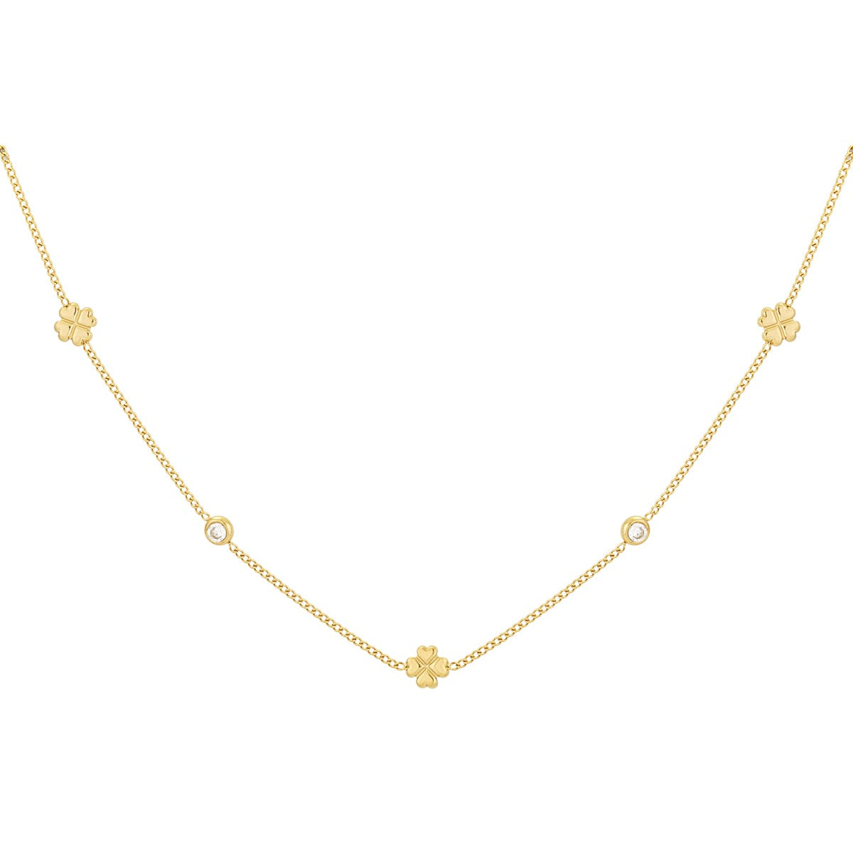 collier porte-bonheur étincelant