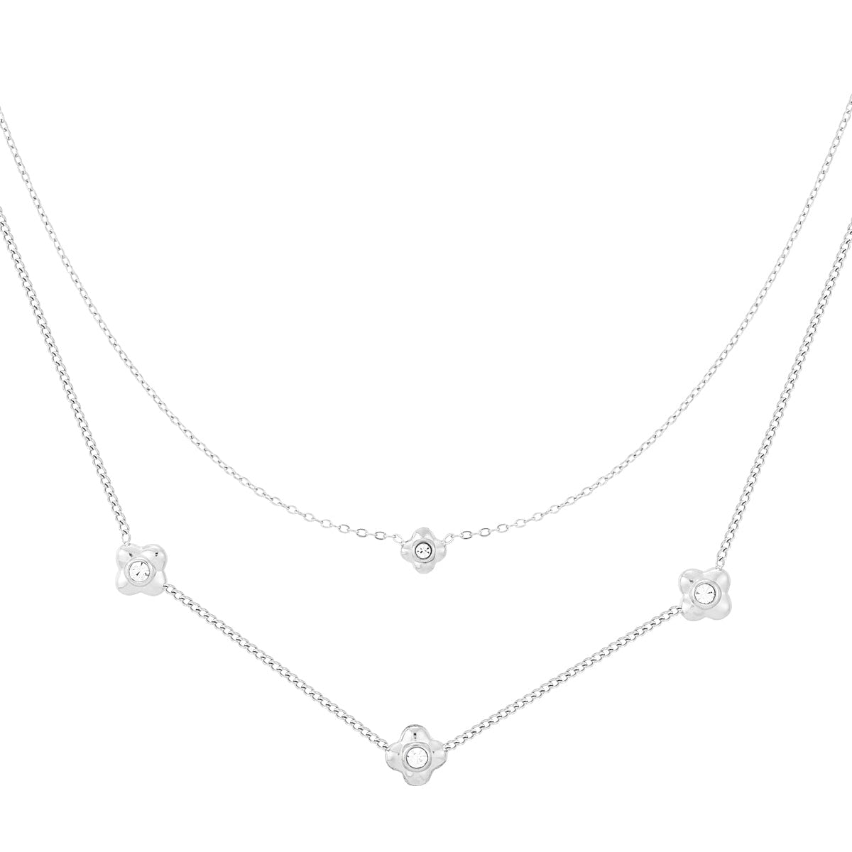 collier fleuri