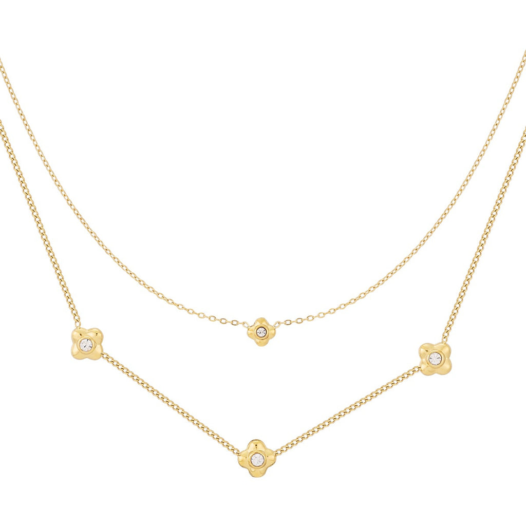collier fleuri