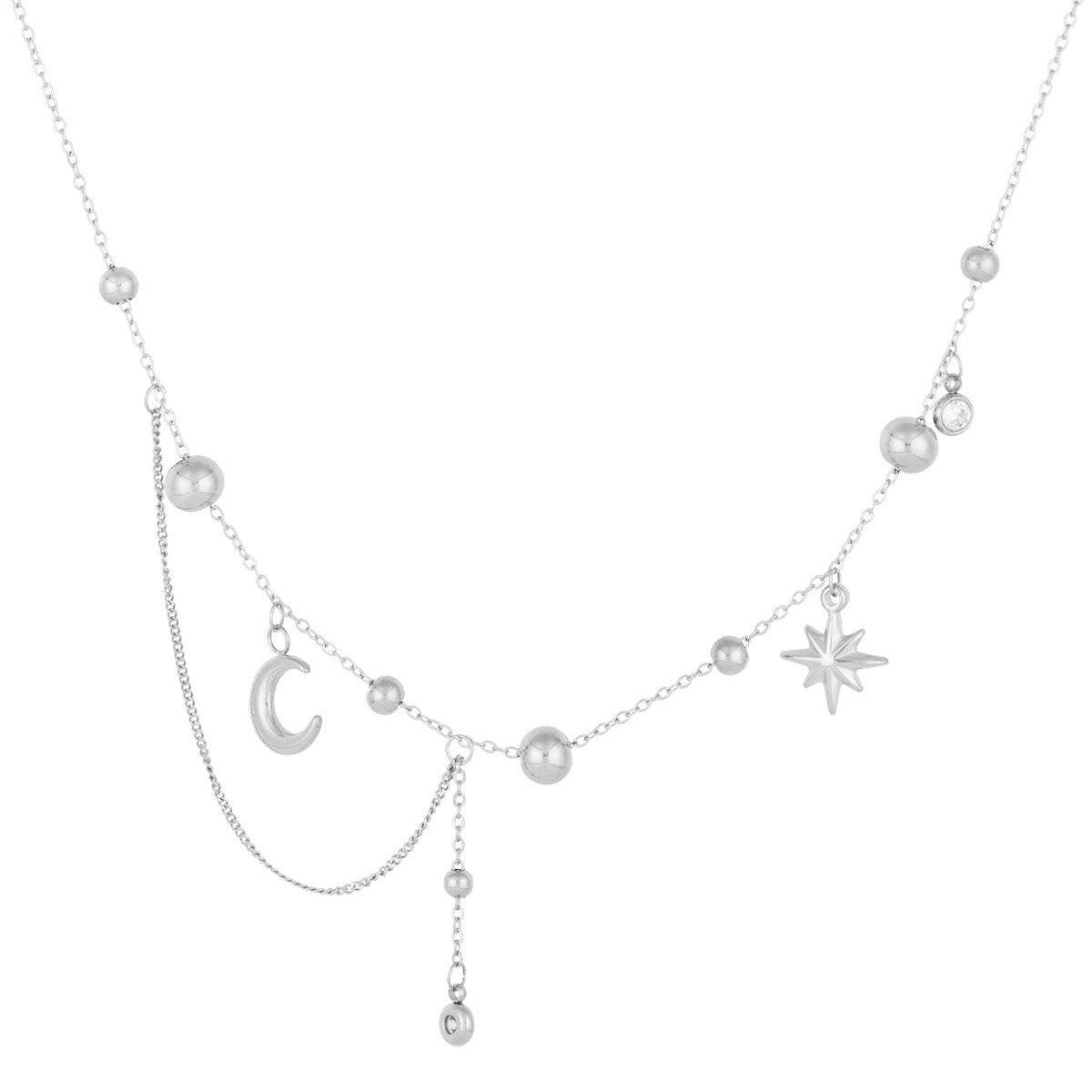 collier tendance lune