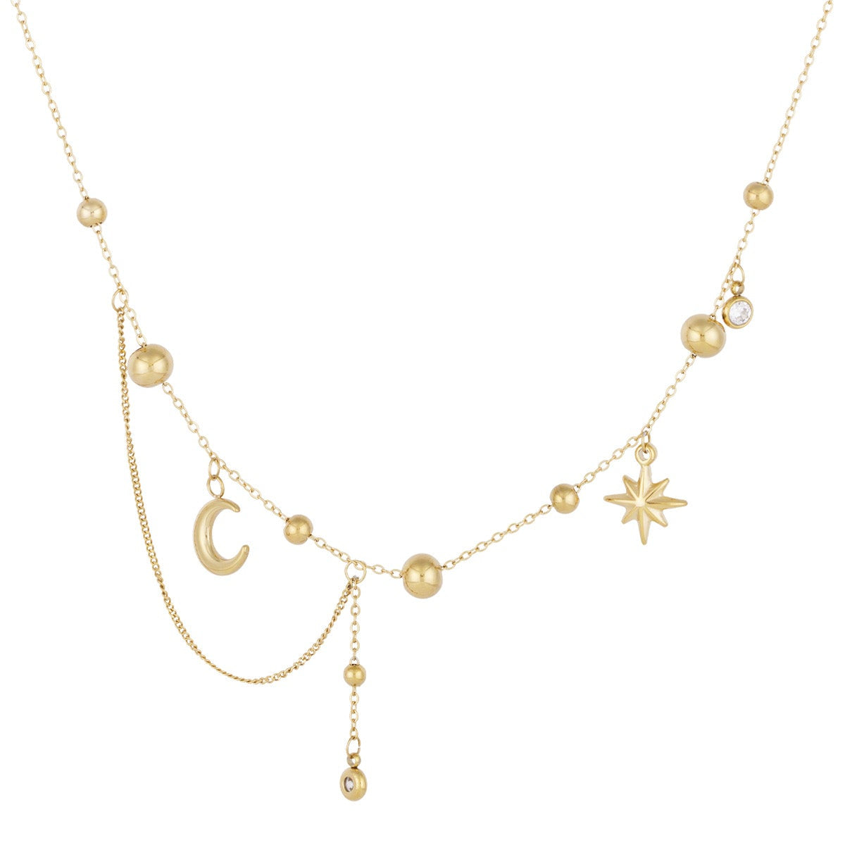 collier tendance lune