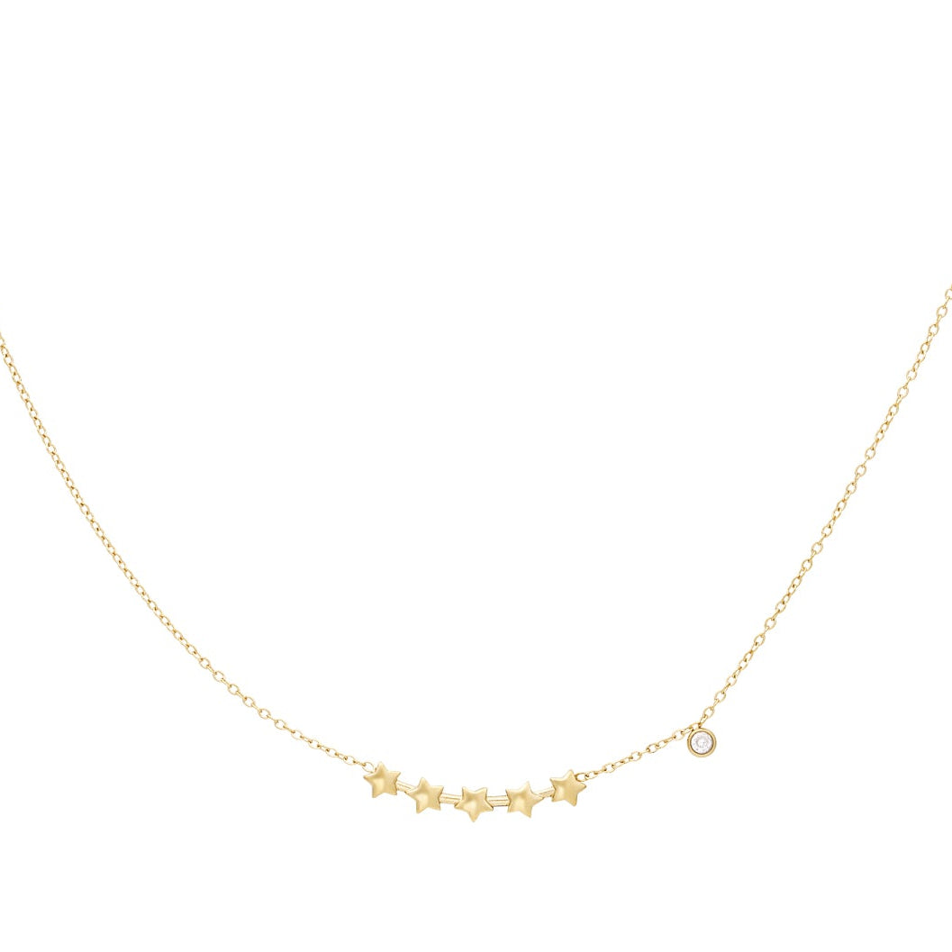 collier étoiles brillantes