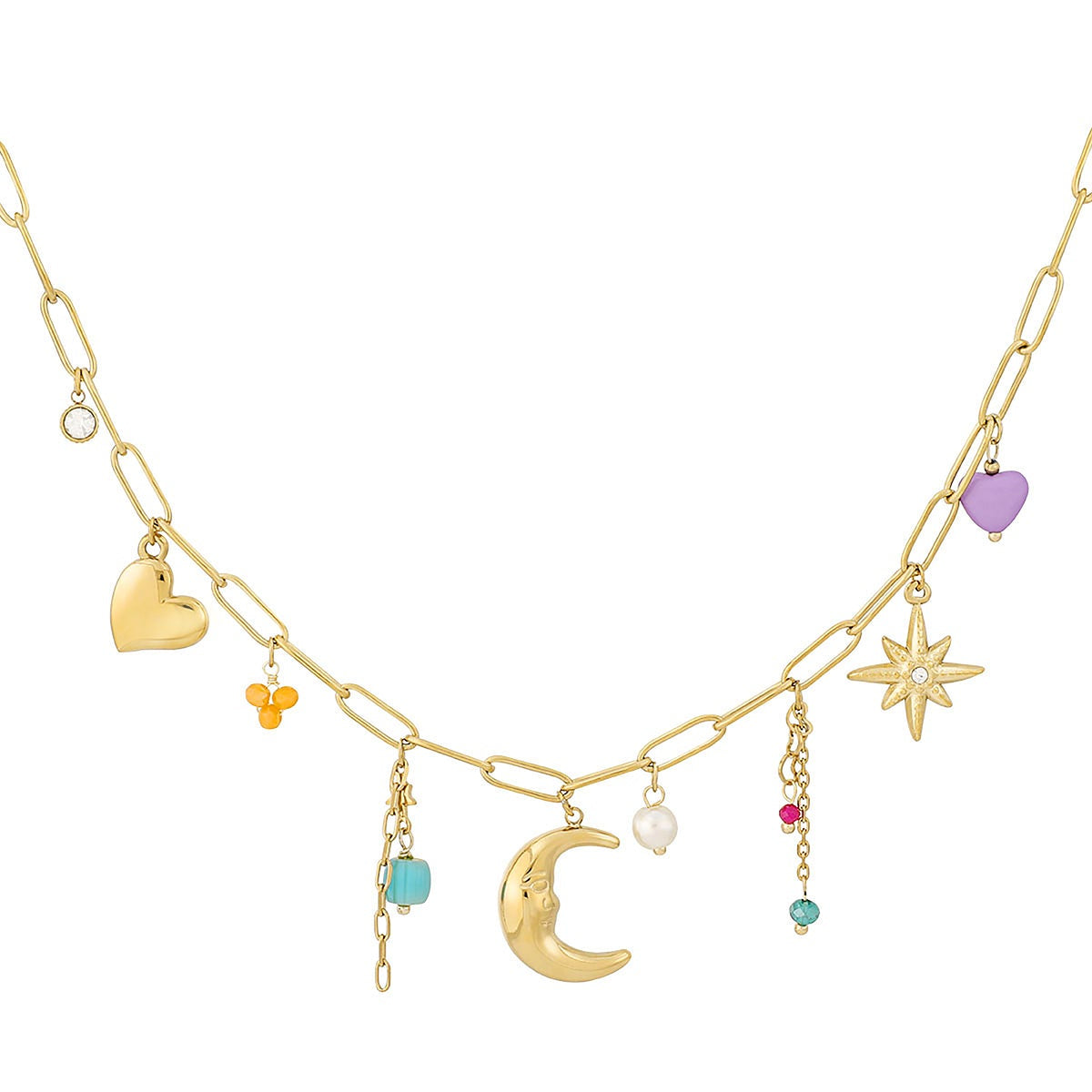 collier je t'aime jusqu'à la lune et retour