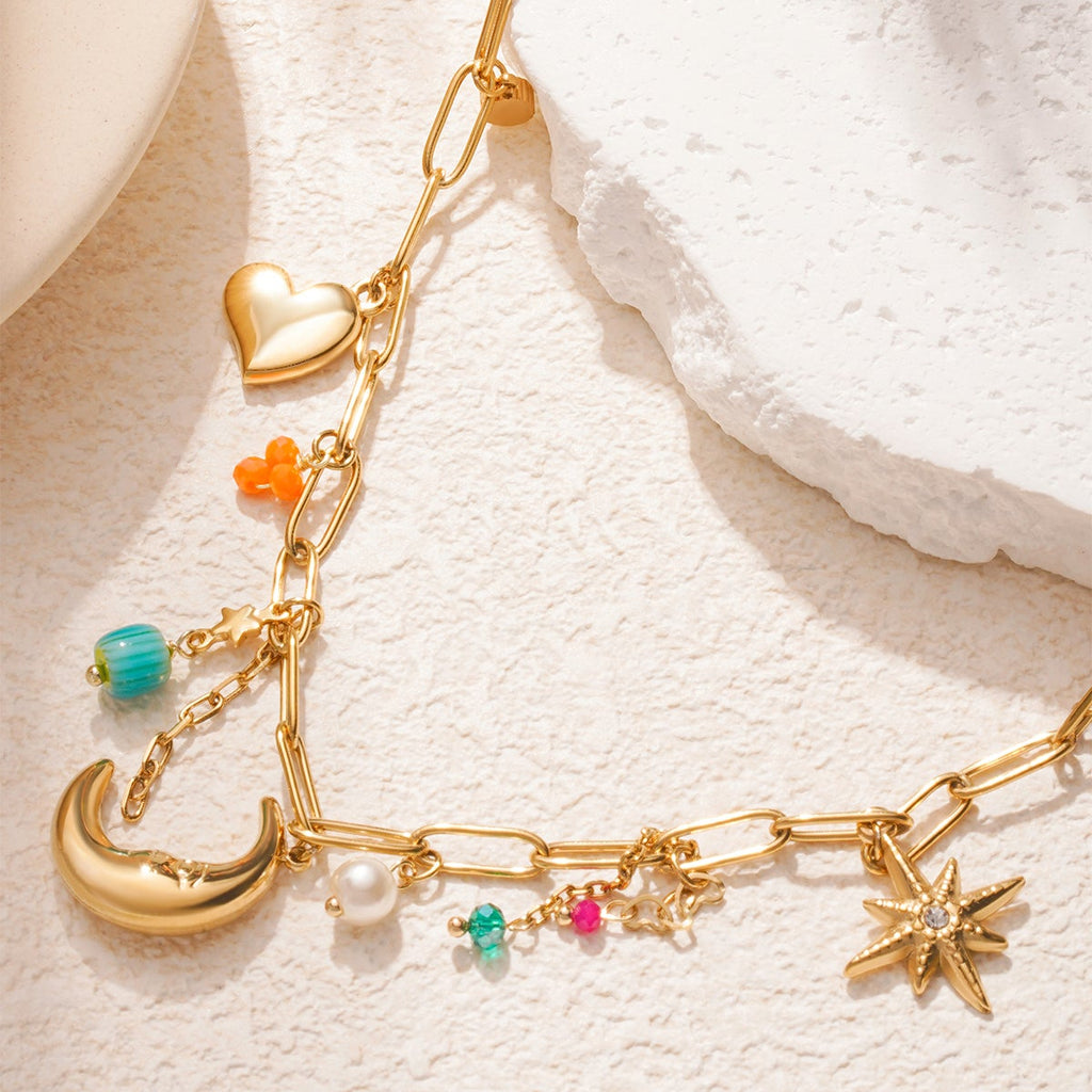 collier je t'aime jusqu'à la lune et retour