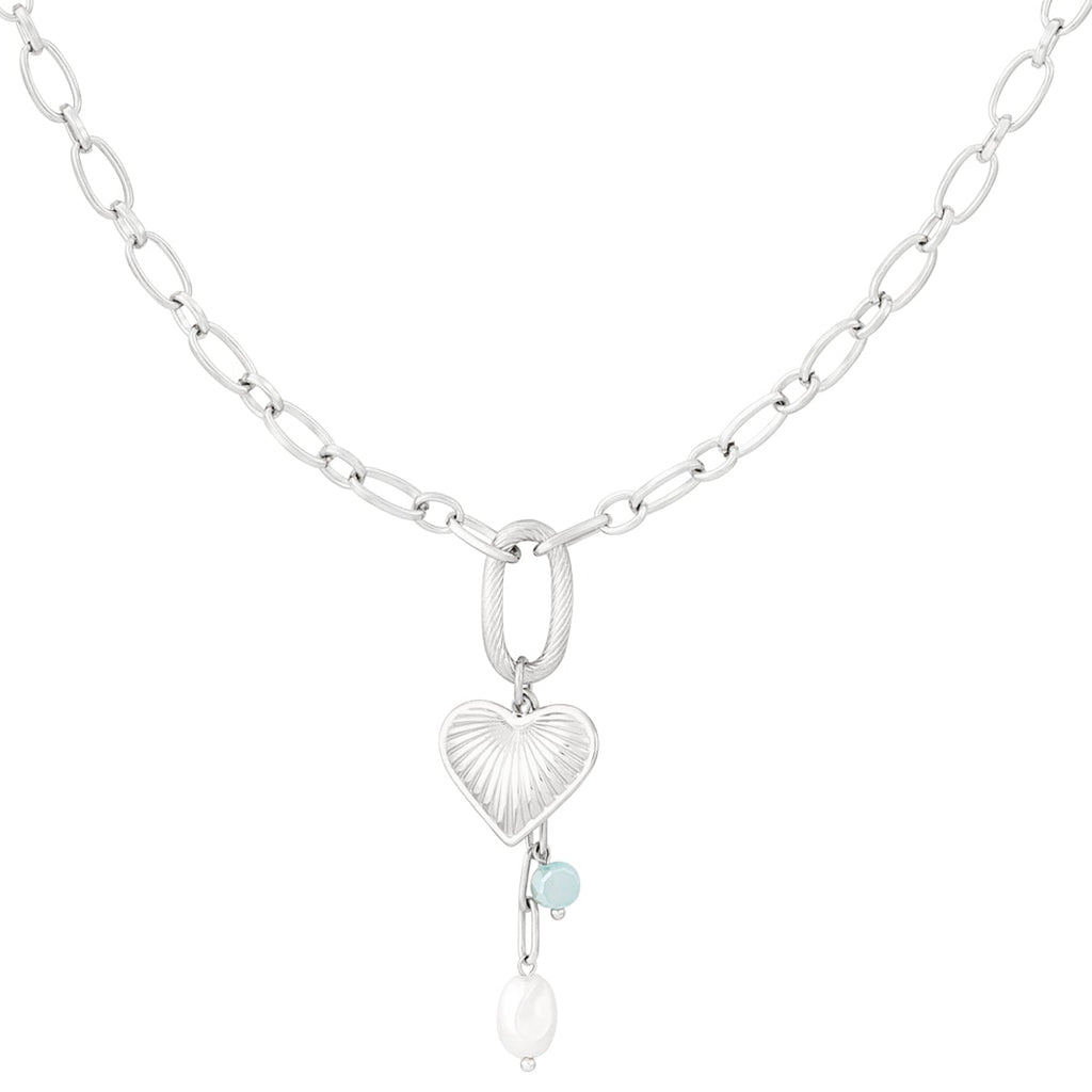 collier coeur lumineux