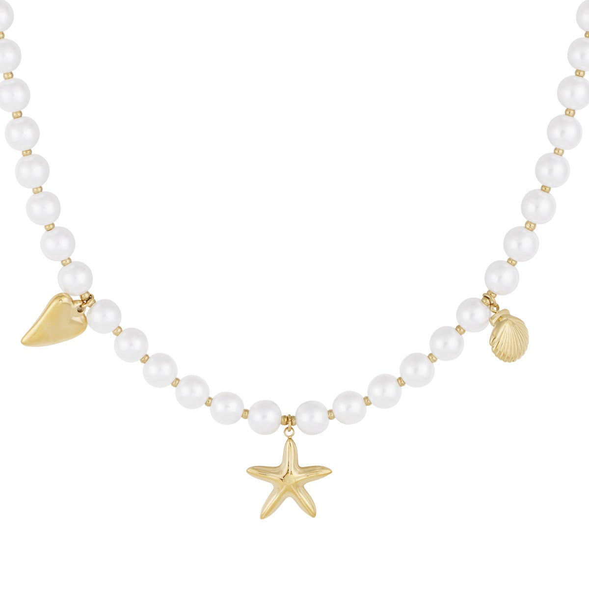 collier de perles jour de mer