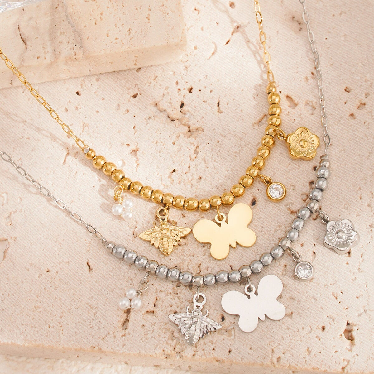 collier butterfly bliss