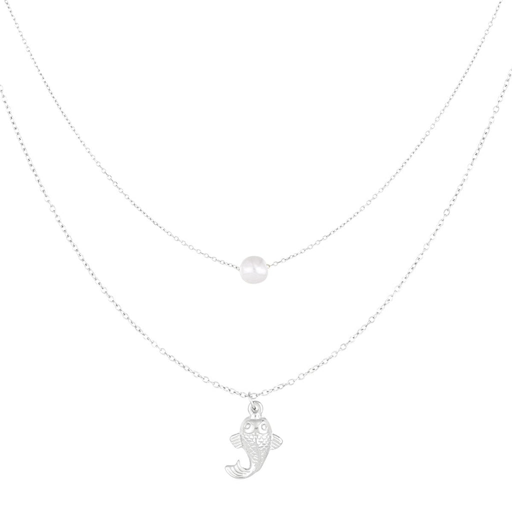 Collier poisson et perle