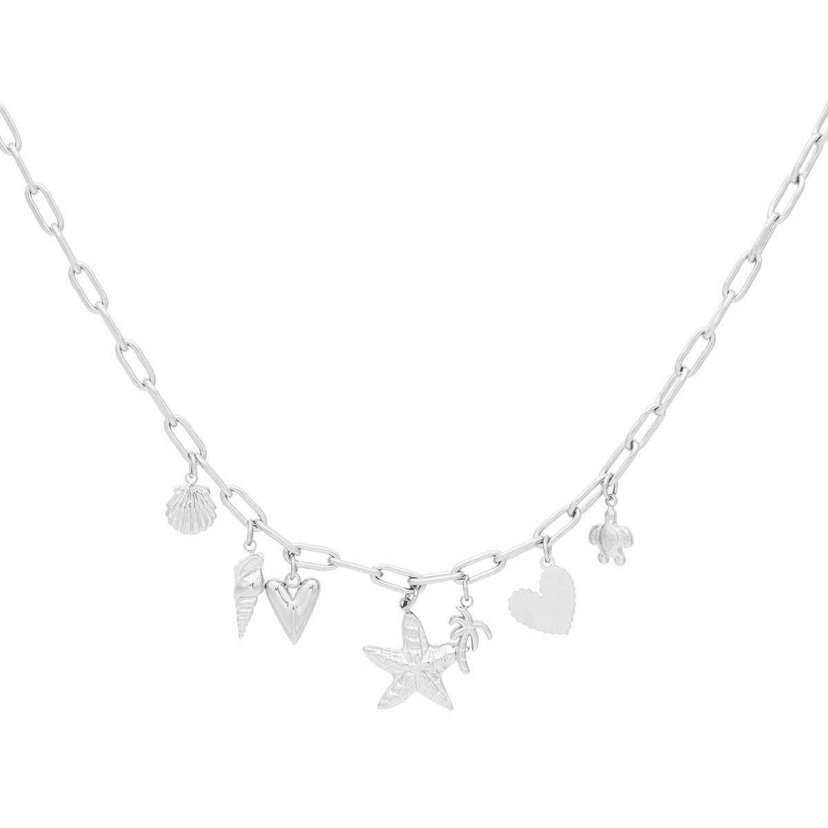 collier à breloques beach babe